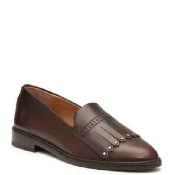 Frye Emory Kiltie Fringe Loafer Size 7M | NIB | Dark Brown | Vintage-Inspired - Picture 2 of 12